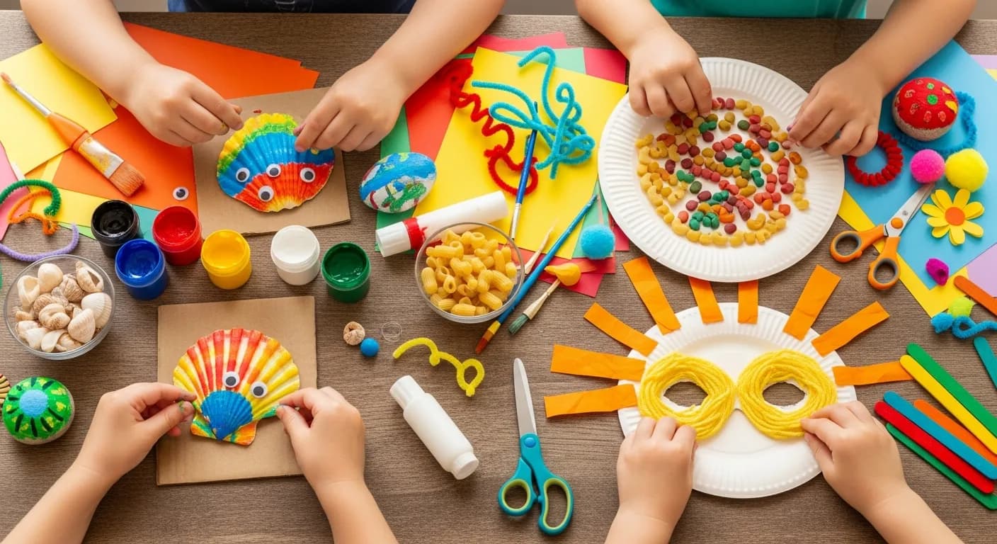 Fantasiegeschichten als kreative Beschaeftigung Kinder 3 Jahre gestalten