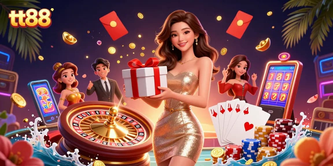 Engage with tt88's captivating new casino experience featuring festive elements and rich bonuses.