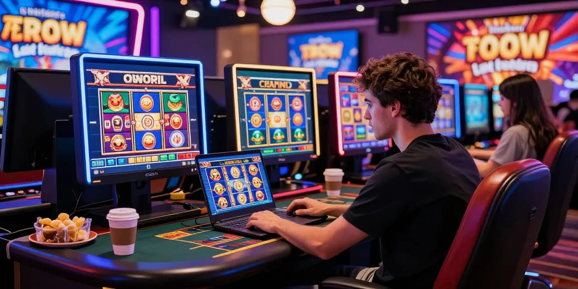 BetLabel Spieler erlebt spannende Online-Casino-Action mit bunten Grafiken und Willkommensboni.