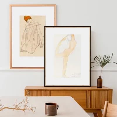 Modernes Design für moderne Kunst: Bilderrahmen mit klaren Linien
