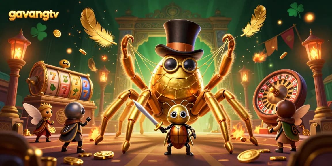 Engage with the thrilling gameplay at gavangtv by watching the epic duel in a vibrant casino atmosphere.