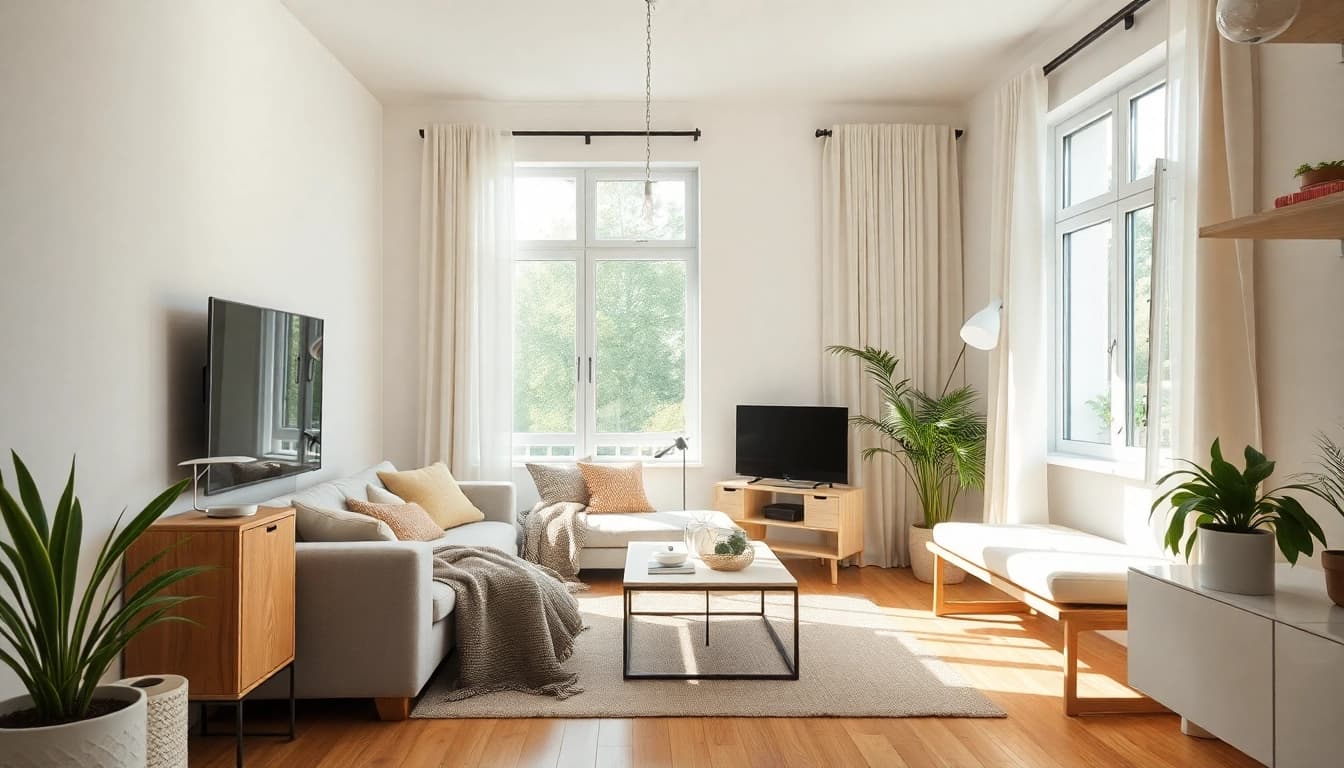Hauswirtschaftskraft in Hameln reinigt einen Wohnbereich mit liebevoller Detailpflege.