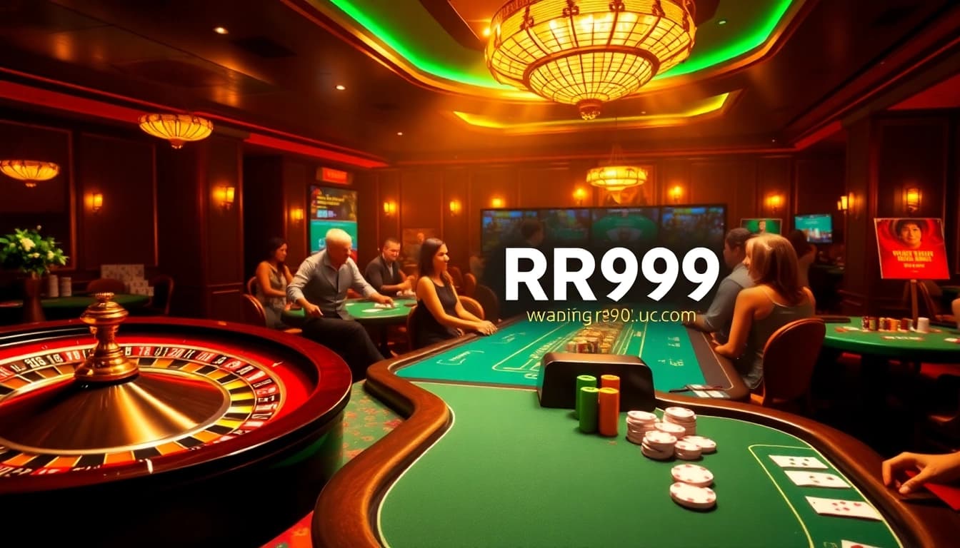 Exciting online gambling action at https://rr99.uk.com/ featuring roulette and poker games.