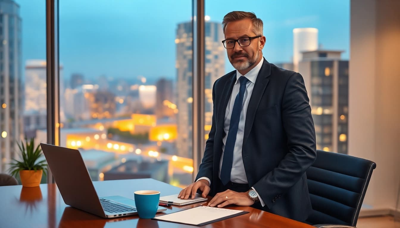 Headhunter Ärzte im modernen Büro bei der Rekrutierung von Fachärzten.
