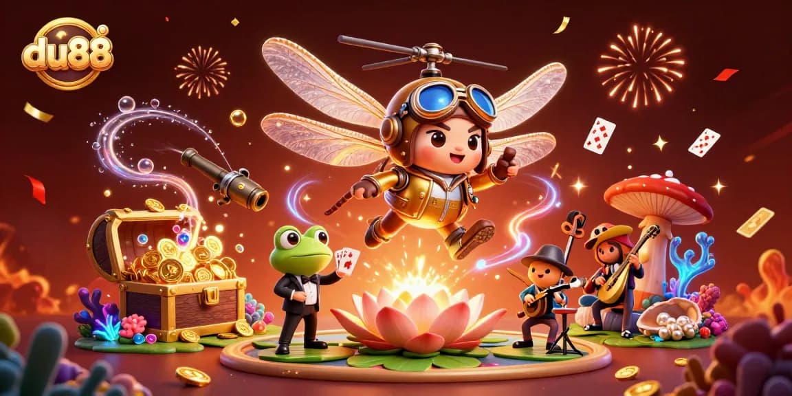 Experience thrilling gameplay at du88 with vivid croupier action and dynamic casino elements.
