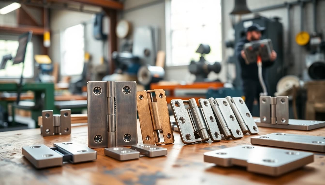 Hochwertige Türscharniere vom Türscharniere Hersteller zeigen Präzision und handwerkliches Können.