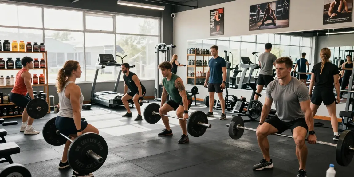 Anabole Steroide im Steroidshop kaufen: Bodybuilder im Fitnessstudio beim Training mit Gewichten und ergänzenden Produkten.