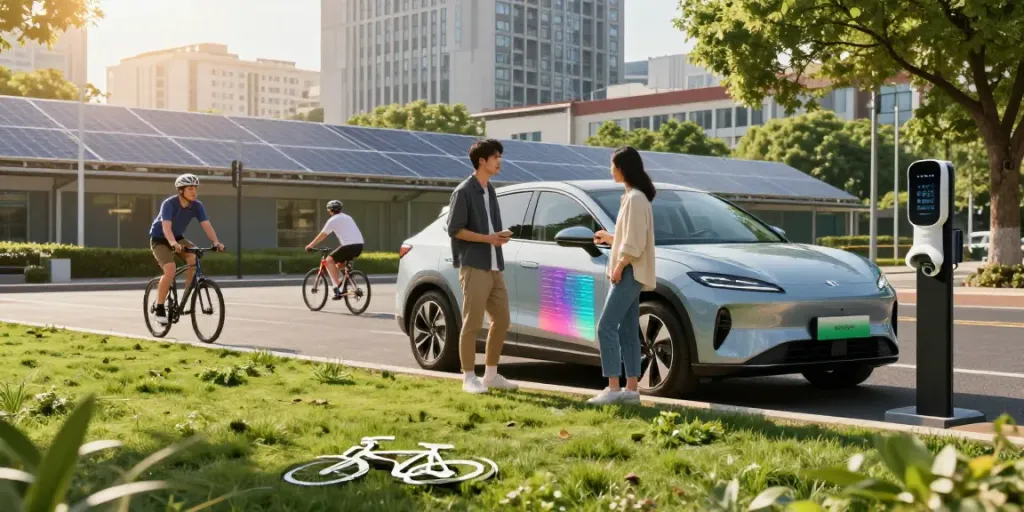 Explore experience-electrique.org to discover the benefits of modern electric vehicles in sustainable urban settings.