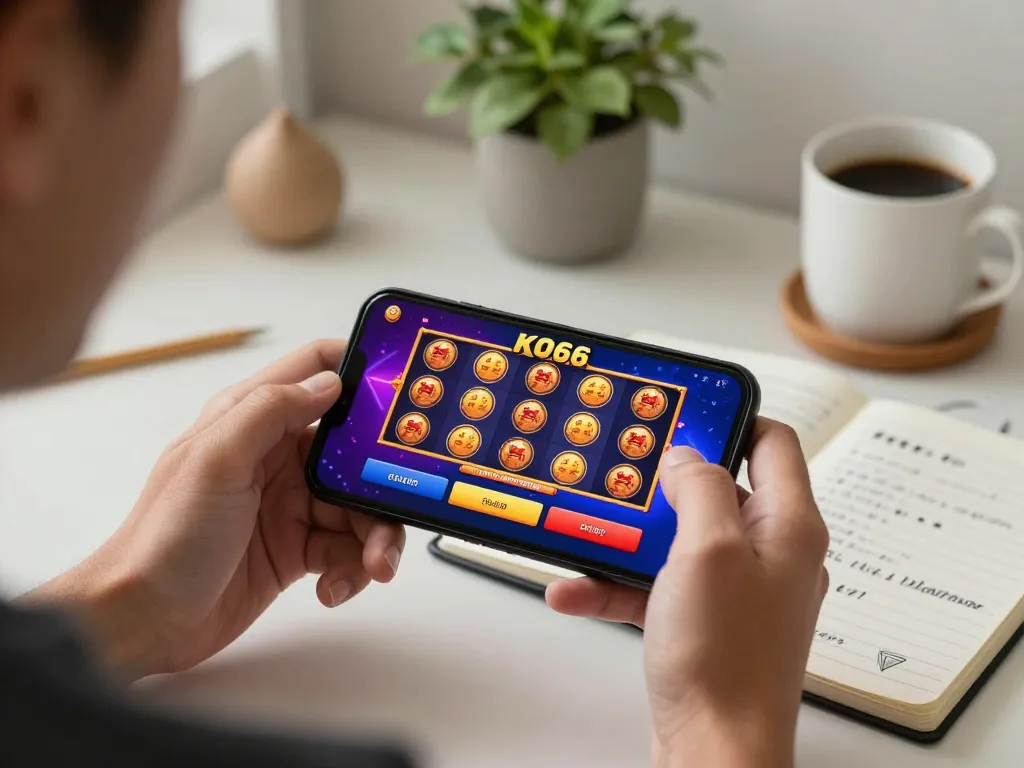 Trải nghiệm gameplay hấp dẫn trên ứng dụng KO66 với đồ họa sống động và giao diện thân thiện với người dùng.