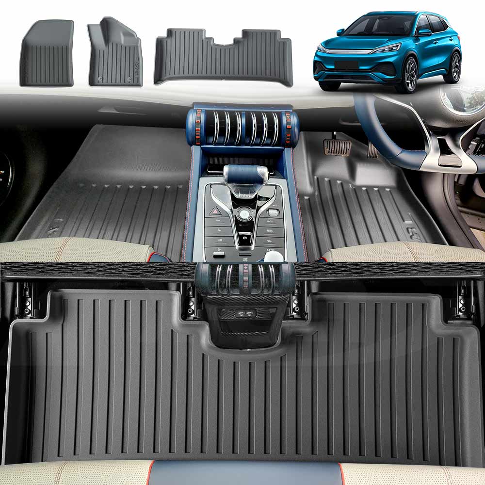 Fussmatten für Auto mit Premium-Schutz – 3D-Technologie für perfekten Halt