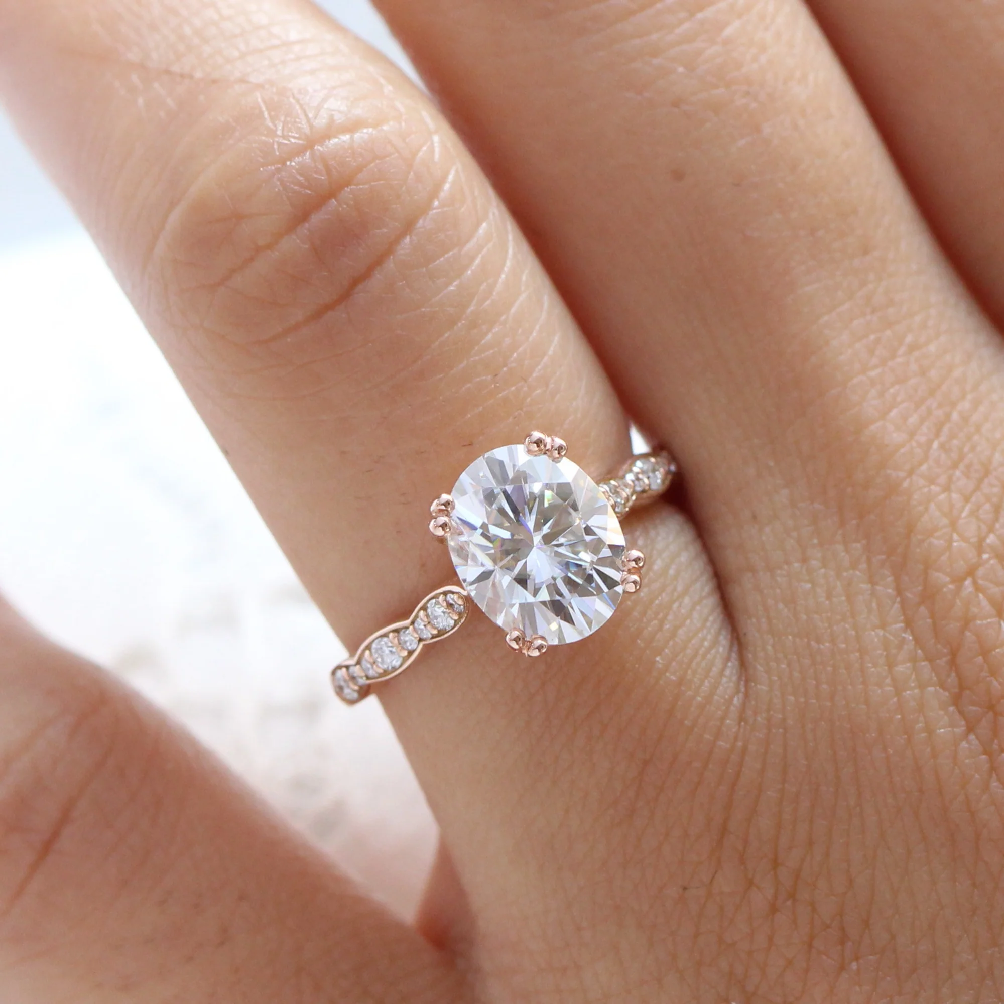 Moissanit: Die glänzende Alternative zu Diamanten