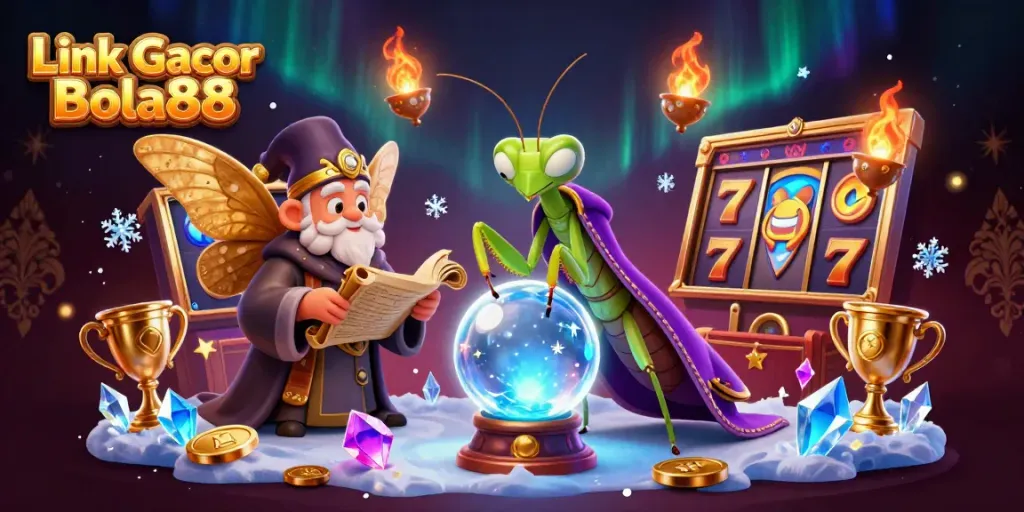Experience thrilling gameplay with Link Gacor Bola88 featuring interactive slot elements and vibrant 3D characters.
