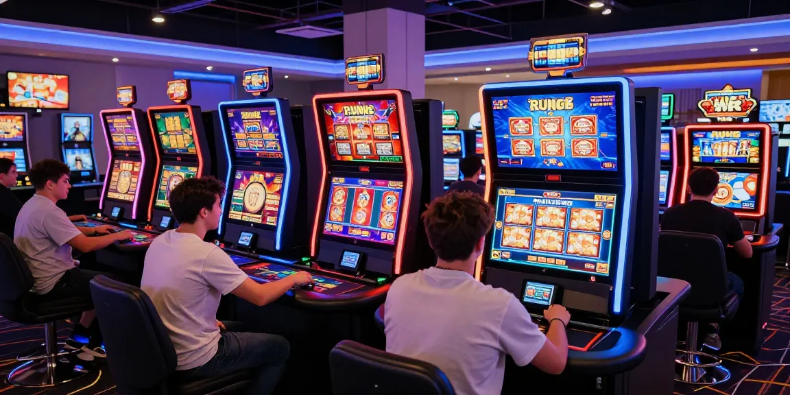 Exciting gaming atmosphere at new online casino sites with players engaged in vibrant games.