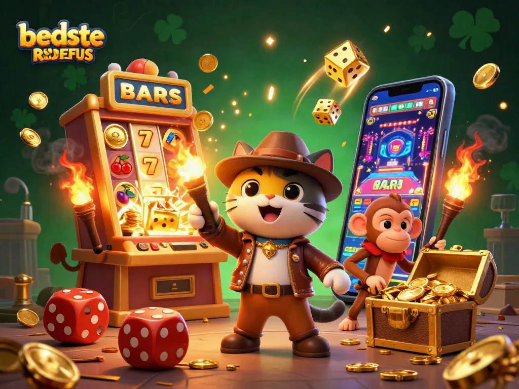 Join the adventure at bedste casino uden ROFUS with a treasure-filled illustration.