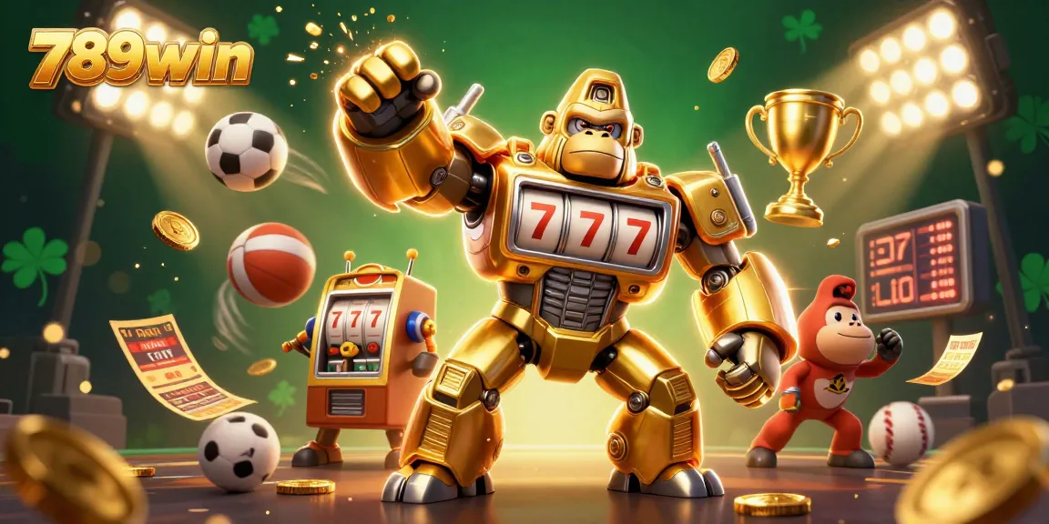 Experience thrill and excitement at 789win with dynamic sports betting and gaming illustrations.