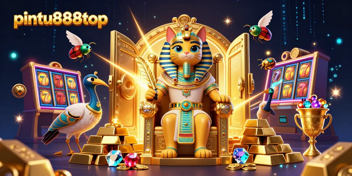 Engage in thrilling gameplay at pintu888top amidst golden treasures and magical elements.