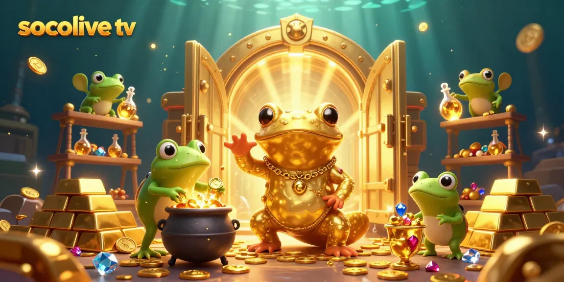 Socolive TV showcases an exciting scene with the golden salamander and its team winning gold coins in a vibrant online casino setting.