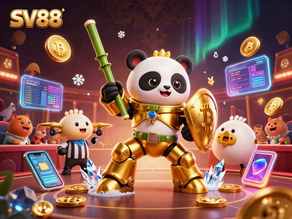 Experience SV88 with thrilling golden panda battles in an exciting casino atmosphere.