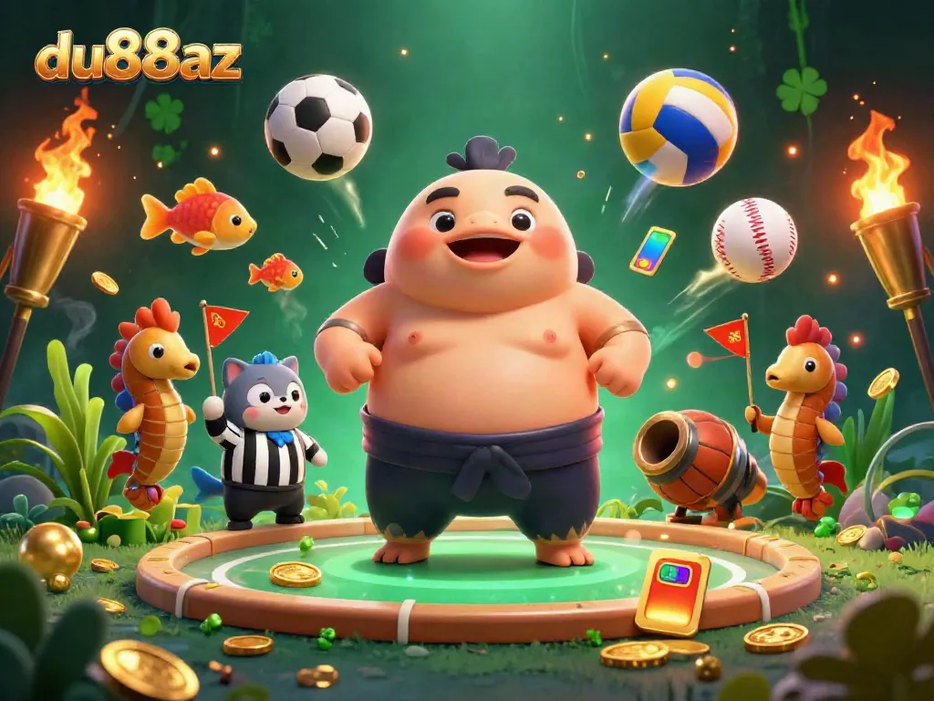 Engage with du88az's thrilling underwater betting experience featuring a fugu blowfish and dynamic game elements.