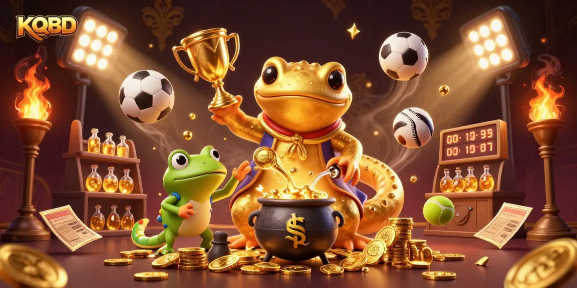 KQBD delivers live sports updates with dynamic elements highlighting thrilling betting actions.