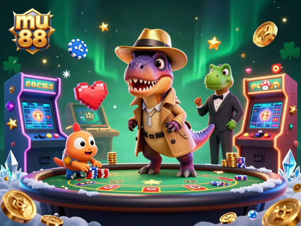 mu88 velociraptor card counter sneaks chips at a blackjack table with a pit boss and pickpocket, casino action