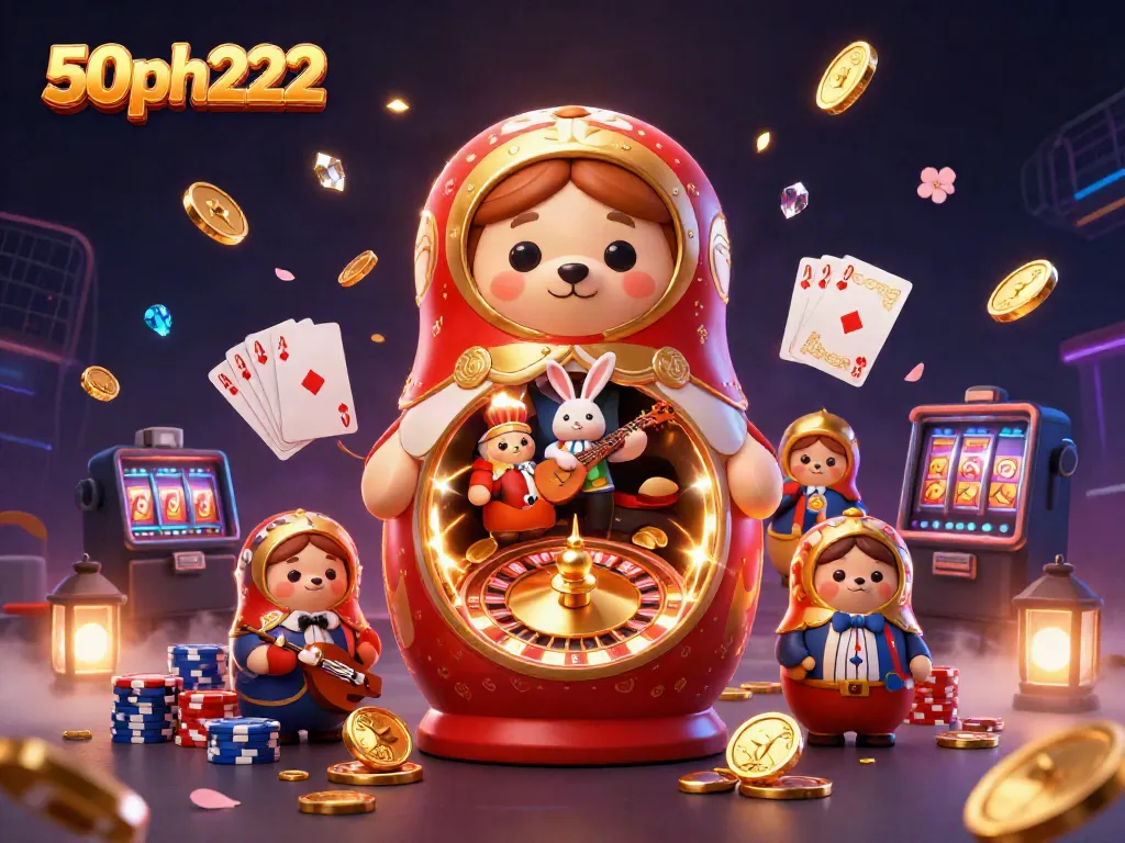 Engage with the dynamic world of 50ph222 through enchanting casino characters and brilliant gameplay.