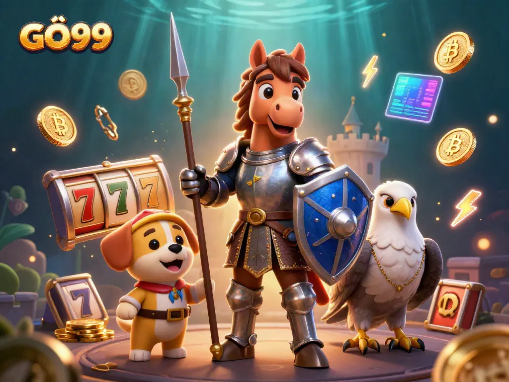 Experience high-stakes gaming at GÔ99 with knights and crypto themes in an immersive environment.