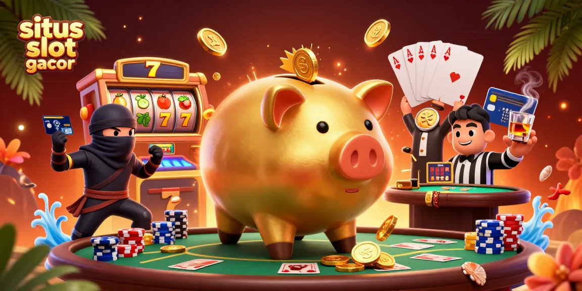Experience thrilling gameplay with situs slot gacor and vibrant characters in an action-packed casino scene.