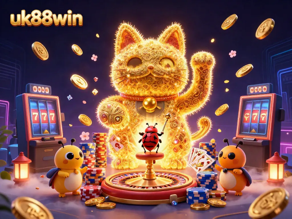 Experience exhilarating wins with uk88win's engaging casino adventures and luminous lucky symbols.
