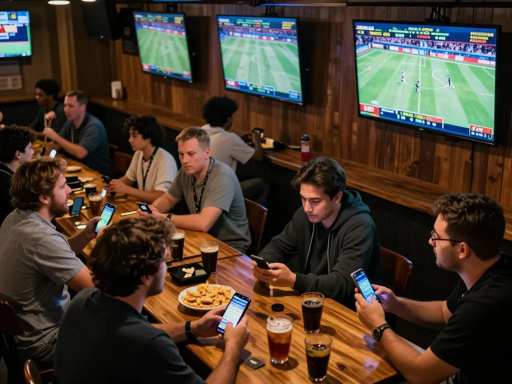 Watch sports betting action live at https://98win9.co.com/ with friends enjoying the excitement!