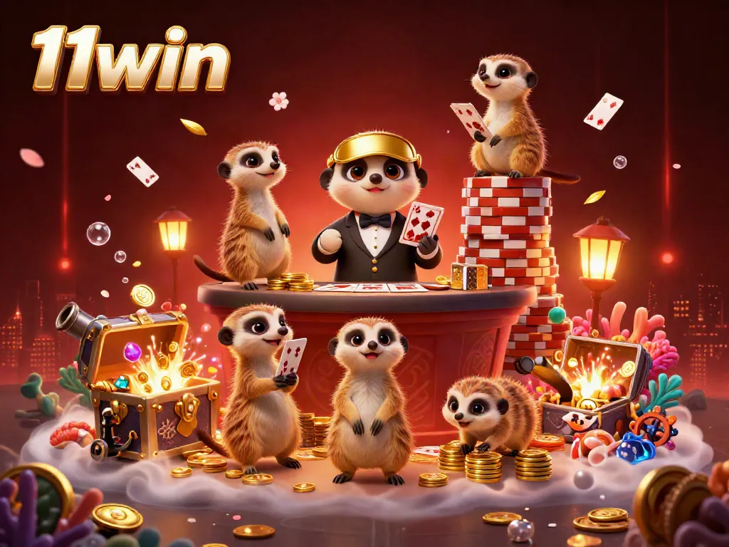 Engage with thrilling casino excitement at 11win, where meerkat dealers create an unforgettable gaming atmosphere.