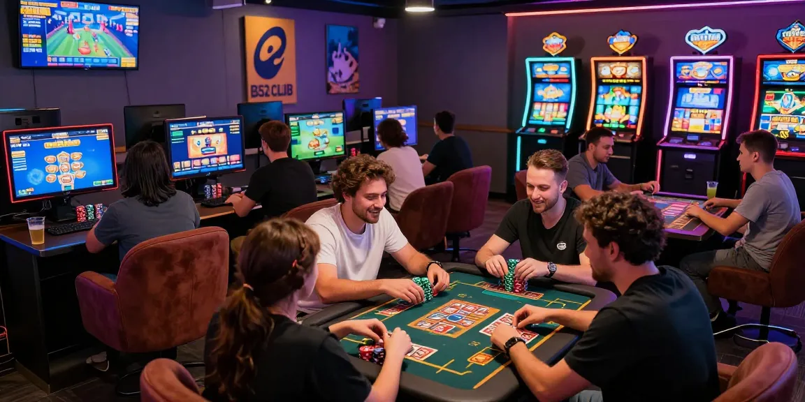 Exciting online gaming atmosphere at https://b52club.radio.fm/ with players engaged in B52 CLUB games and vibrant surroundings.