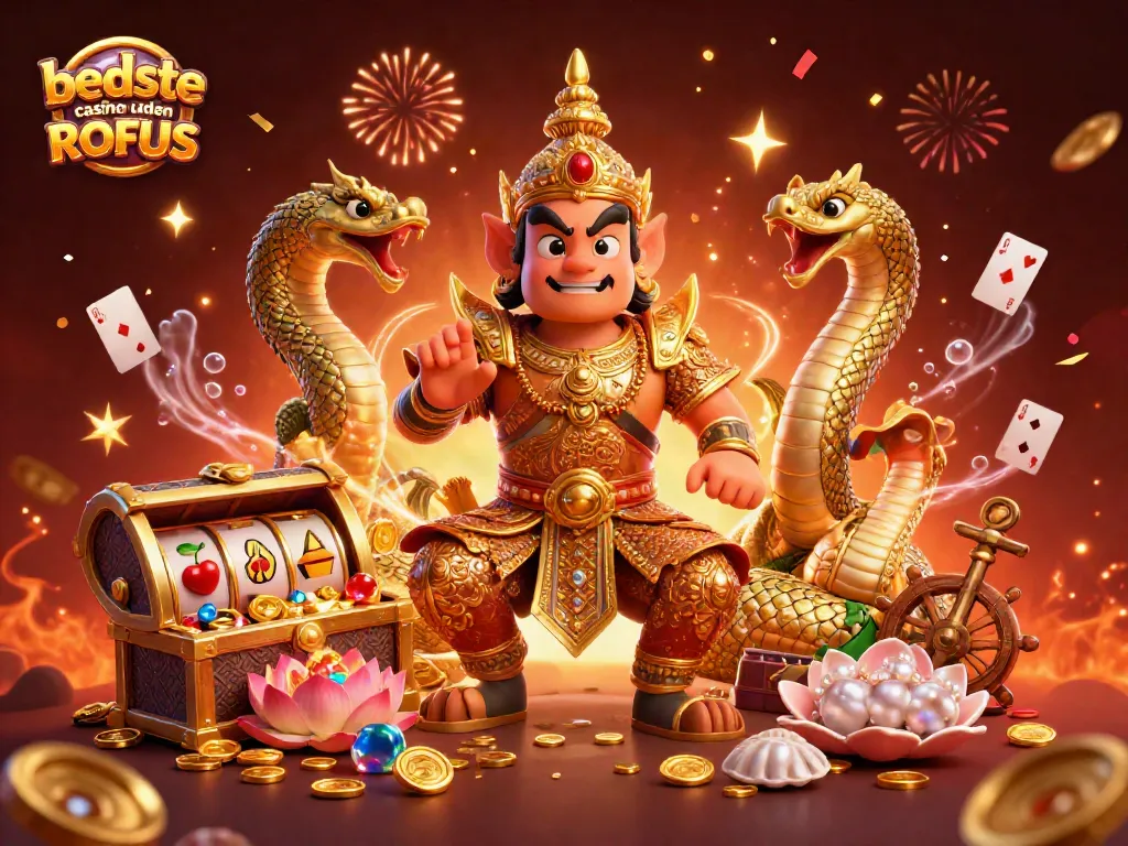 Experience the excitement of bedste casino uden ROFUS with dynamic characters and vibrant casino elements.