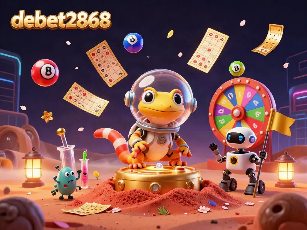 Experience thrilling games at debet2868's Martian casino with dynamic lottery elements and colorful excitement.