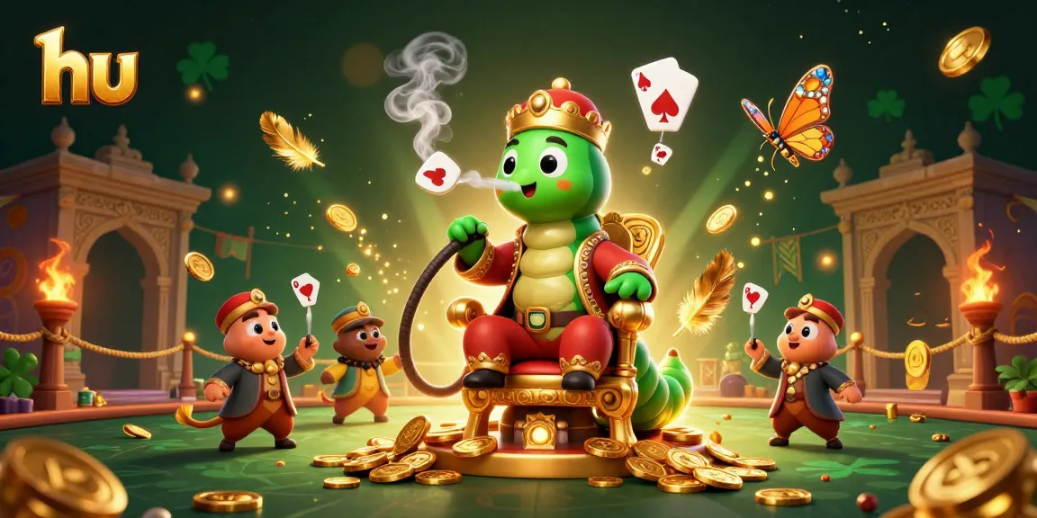 Experience hu's dynamic gaming scene with lavish decorations and vibrant casino elements.