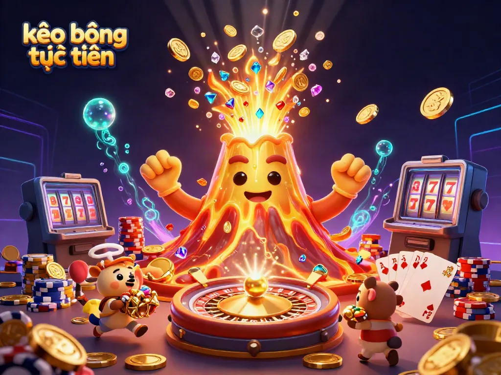 Engaging gameplay scene featuring kèo bóng trực tuyến with immersive elements like coins and treasures.