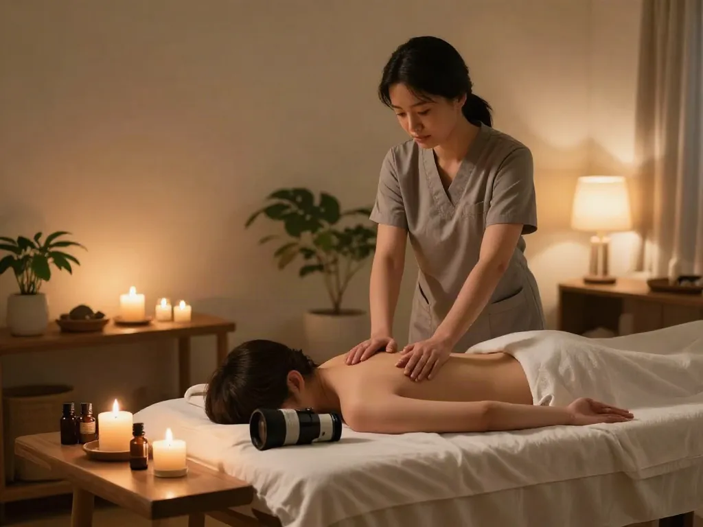Experience premium 강북출장마사지 in a cozy home environment with a professional therapist.