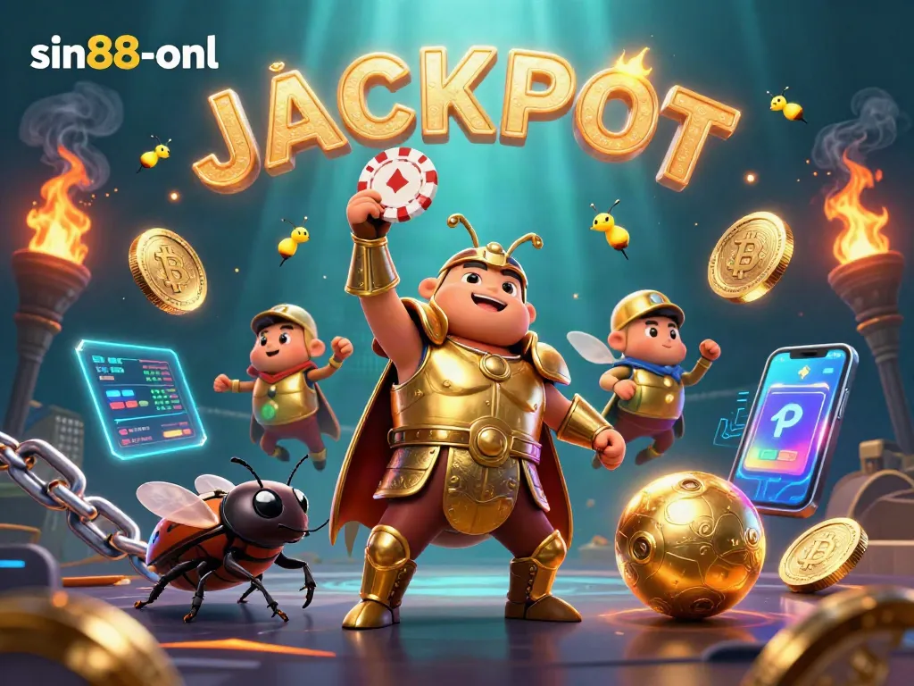 Engage with sin88-onl and experience thrilling 3D gambling adventure with beetle champions and crypto prizes.