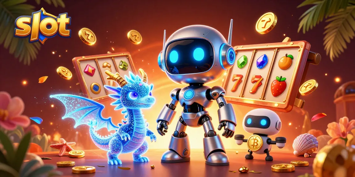 Play dynamic slot games with 3D characters and symbols capturing the excitement of online casinos.