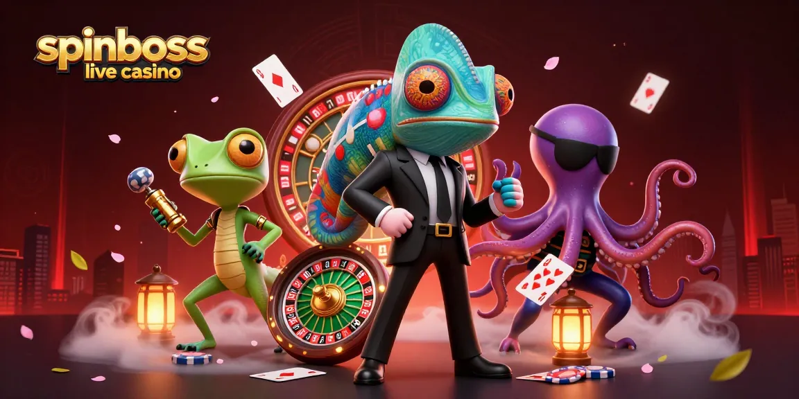 Spinboss Live Casino: Die aufregende Atmosphäre des Live-Casinos mit echten Dealern erleben.