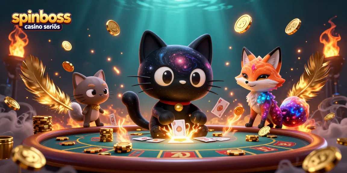 SpinBoss Casino seriös: Entdecken Sie sicheres Glücksspiel in einer dynamischen Casino-Atmosphäre.