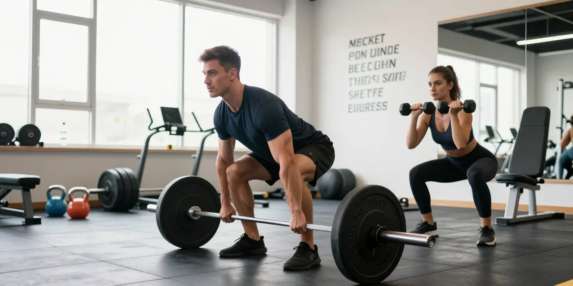 Anabolika kaufen und Muskelaufbau in einem modernen Fitnessstudio.