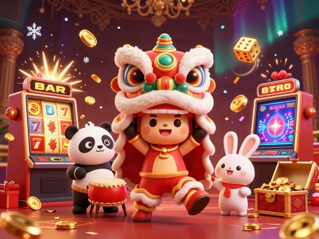 Experience the excitement of GO88 with lively characters and a jackpot explosion in a vibrant casino setting.