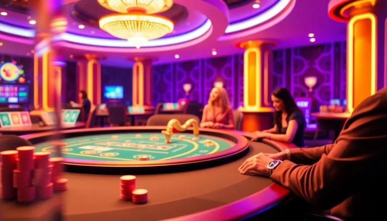 Erfreuen Sie sich an spannenden Casino Bonus-Aktionen im glamourösen Online-Casino-Umfeld.