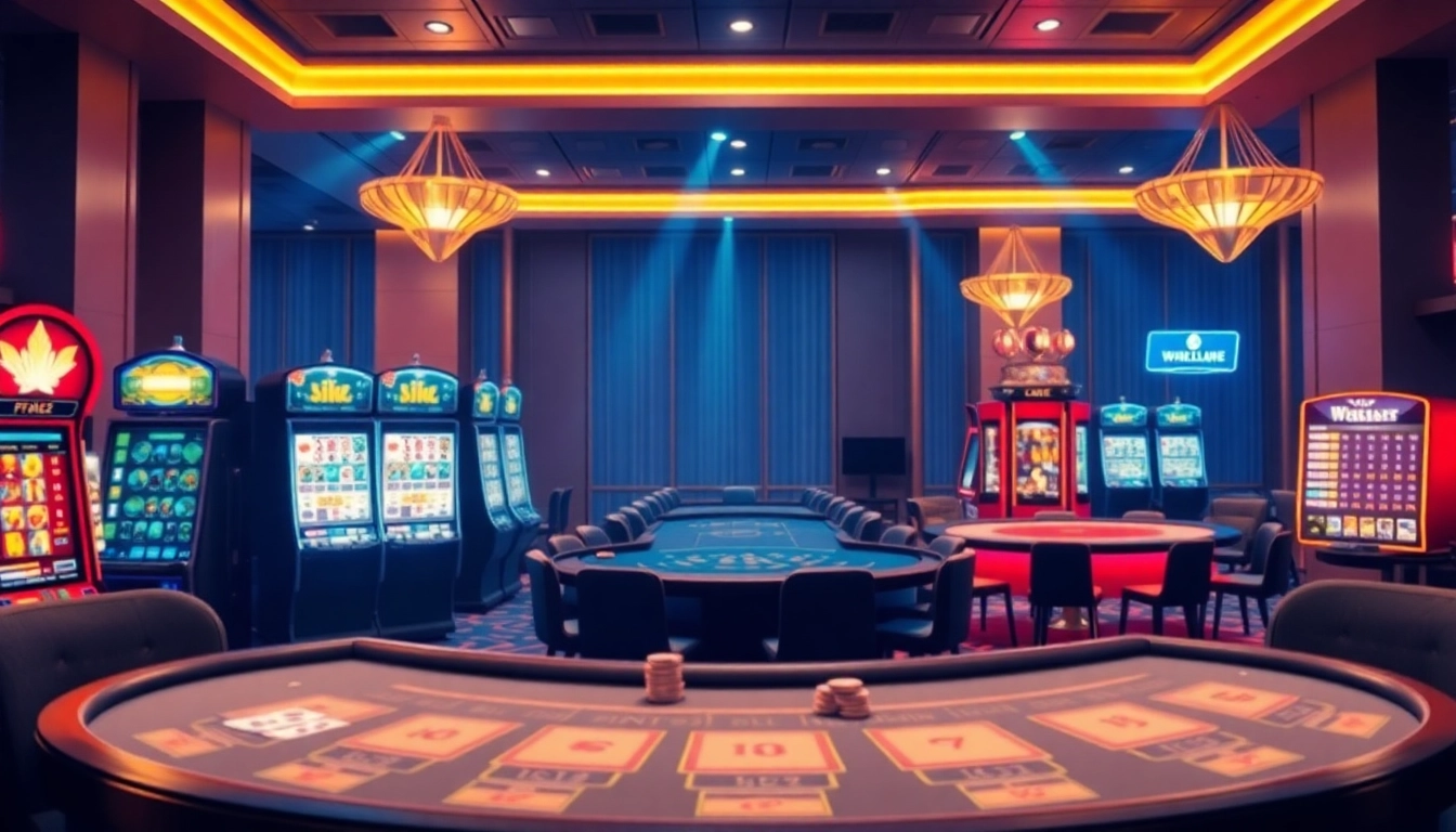 Erleben Sie im online casino schweiz die Spannung an eleganten Spieltischen und modernen Spielautomaten.