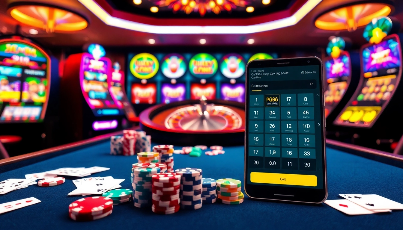 Experience high-stakes gaming excitement at https://pg66.com.de/ with vibrant casino elements and dynamic gameplay.
