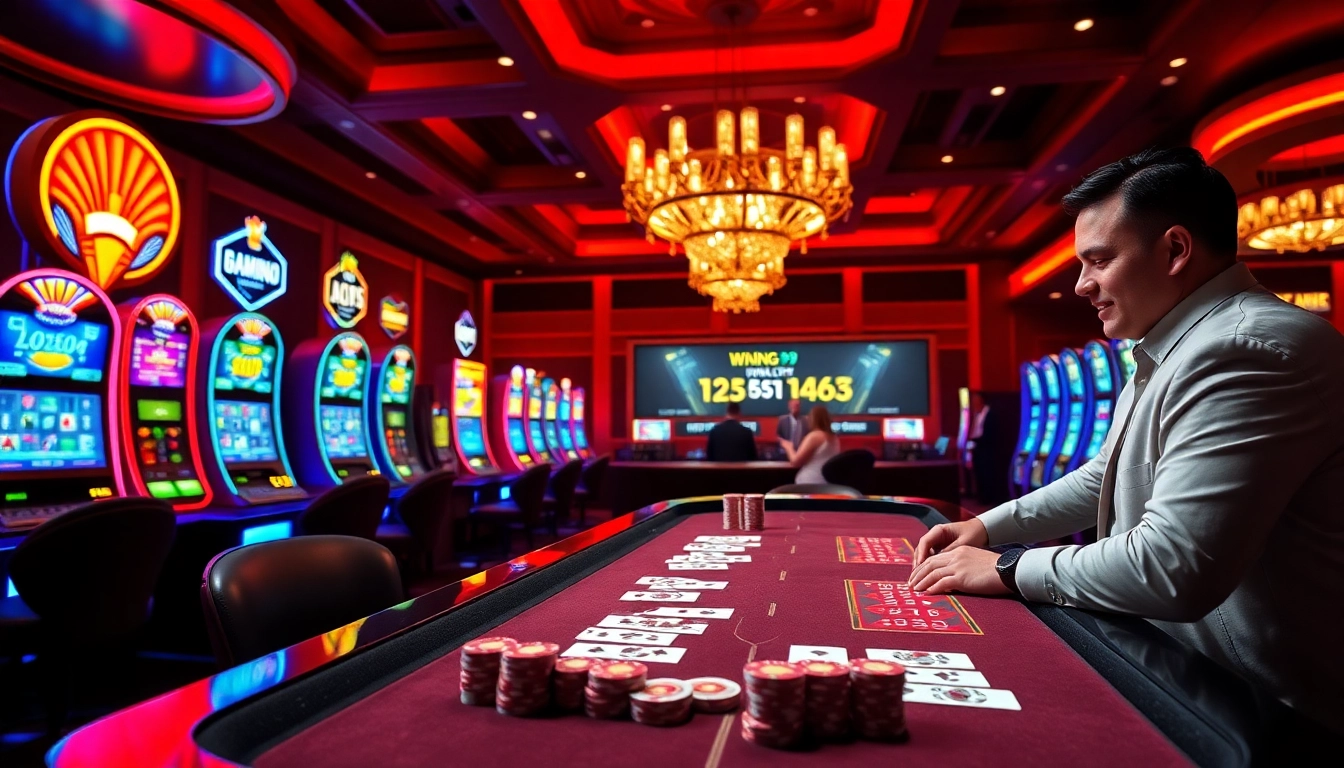 Interacting at the live casino table, showcasing excitement at https://bong99.pro/ with vibrant poker chips.