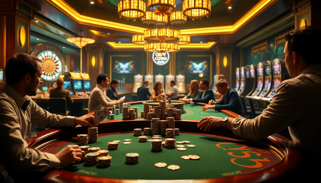 Experience high-stakes action at the qh88 poker table with vibrant gameplay and luxury ambiance.