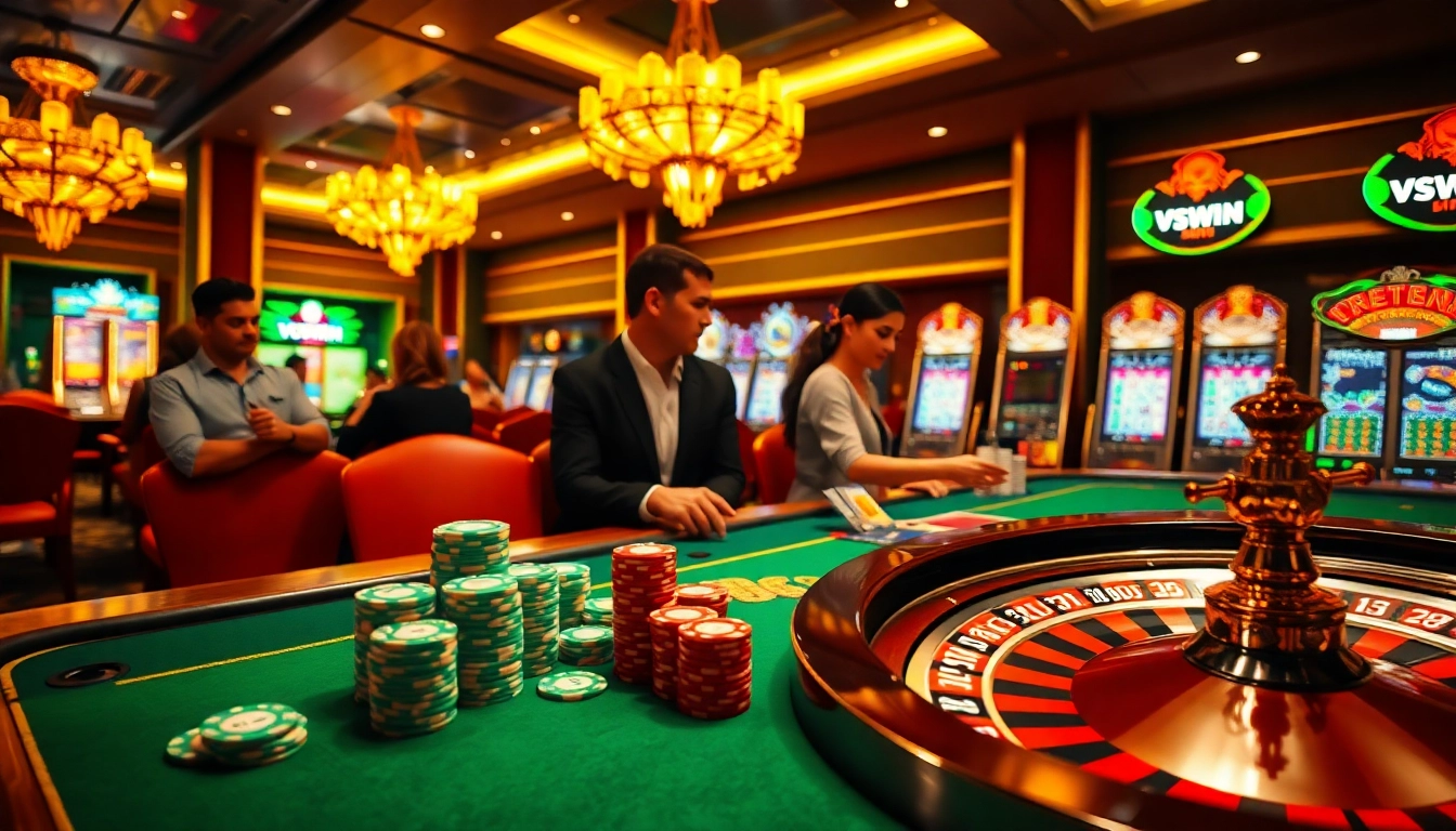 Experience thrilling gameplay at VSWIN's high-stakes casino.