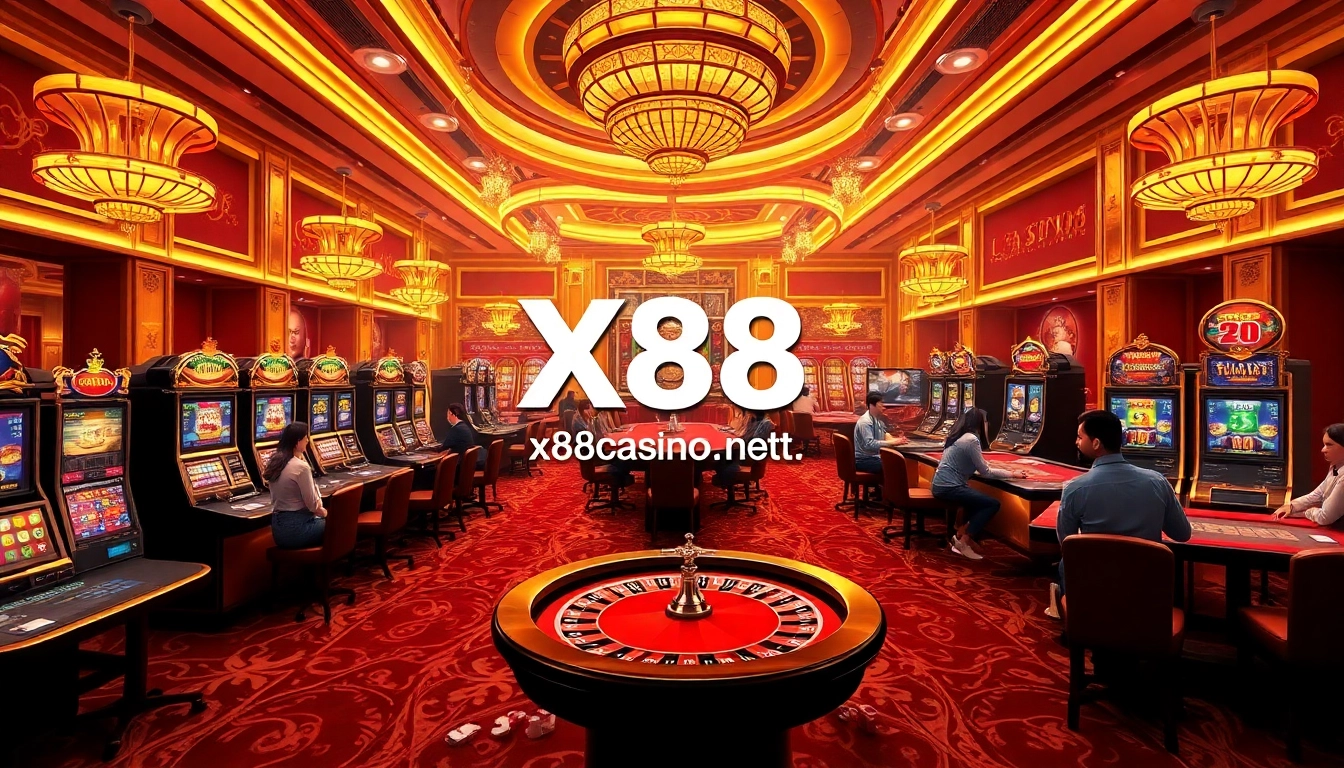 Experience thrilling gameplay at https://x88casino.net/ with vibrant slot machines and poker action.